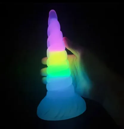 DILDO NEON - UNICORNIO - FLUORESCENTE - Image 5