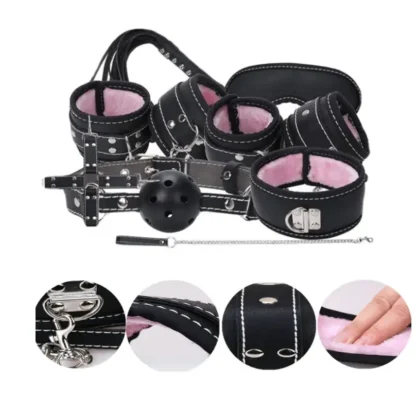 KIT BONDAGE - PINK - 9 PIEZAS - Image 2