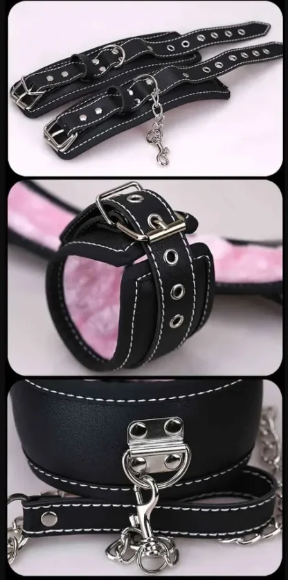 KIT BONDAGE - PINK - 9 PIEZAS - Image 4
