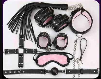 KIT BONDAGE - PINK - 9 PIEZAS - Image 6