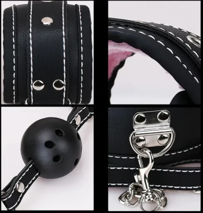 KIT BONDAGE - PINK - 9 PIEZAS - Image 7