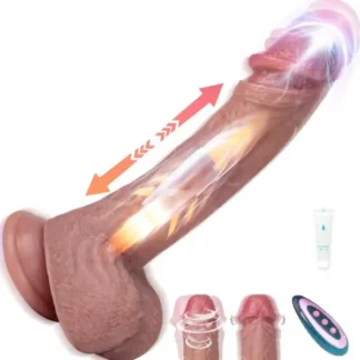 DILDO REALISTA CRAZY VIBRATION