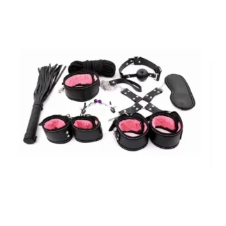 KIT BONDAGE - PINK - 9 PIEZAS
