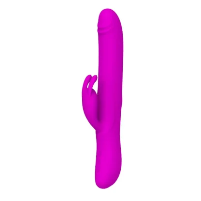 DILDO VIBRADOR BYRON - CON ROTACIÓN INTERNA Y ESTIMULADOR DE CLÍTORIS - Image 6